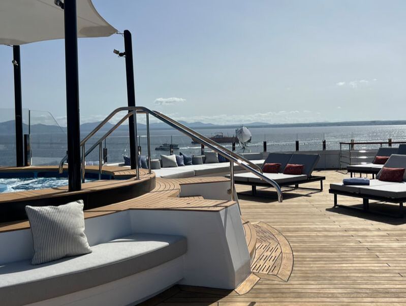 Evrima Ritz-Carlton Yacht Pool Deck