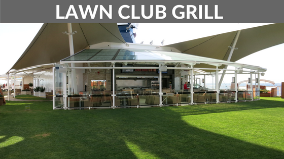Lawn Club Grill on Celebrity Cruises
