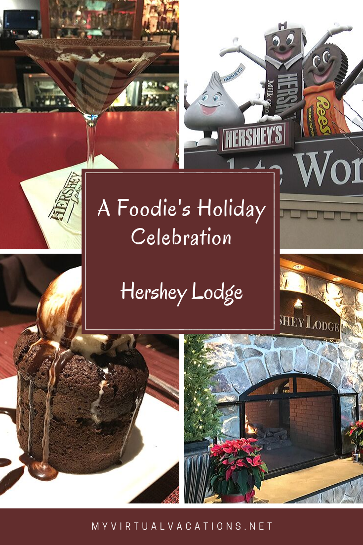 Take the family to Hershey Lodge for the amazing food and luxury chocolate experiences during the holidays! Even the foodies in your group will be impressed with the culinary treats centered around chocolate.