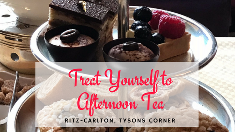 Afternoon Tea at the Ritz Carlton in Tysons Corner, Virginia