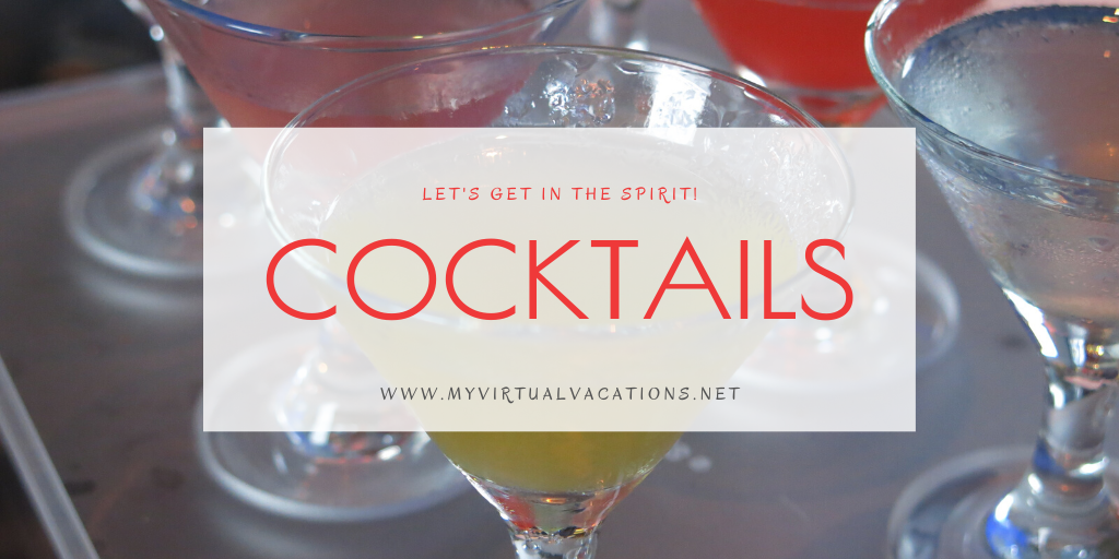 Recipes for the best cocktails to make for the holiday season. These are inspired by my favorite holiday destination and Caribbean cruise travels. Easy to make for just one or a batch for your friends. 