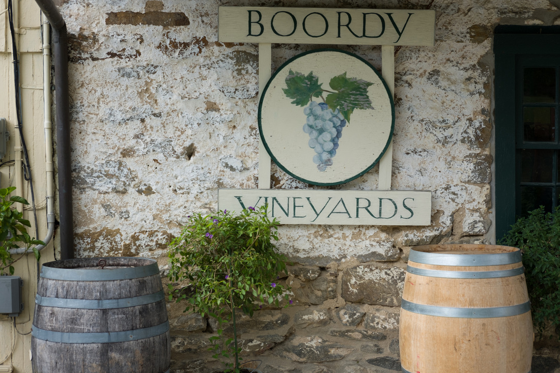 Boordy Vineyards Welcome Sign