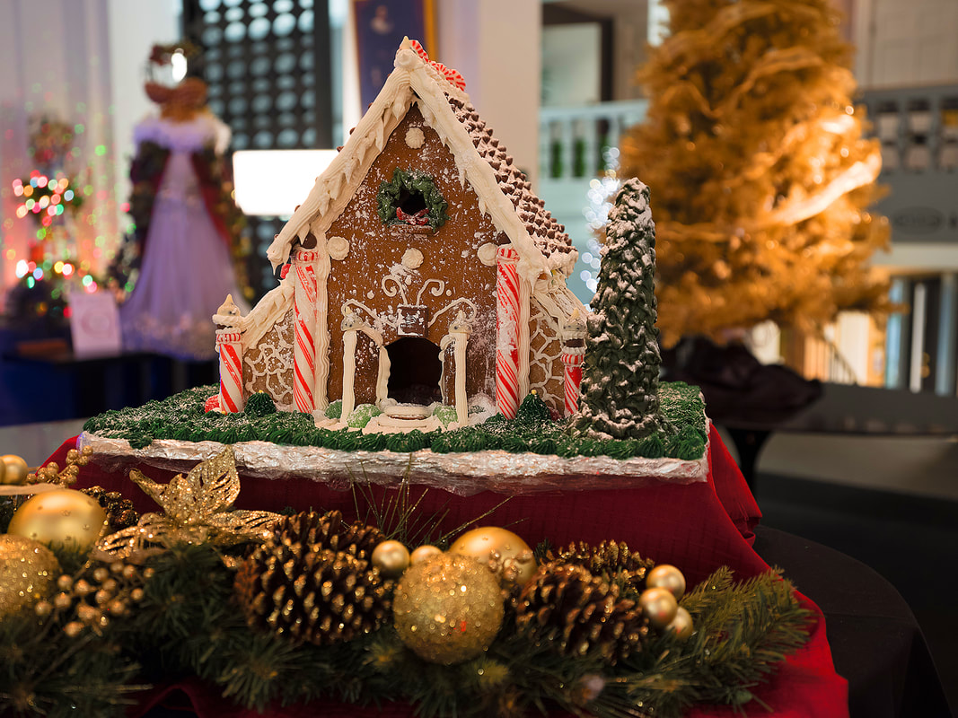 Gingerbread House at Lord Baltimore Hotel