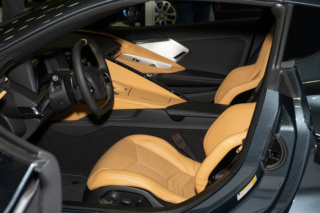 Interior of 2020 Chevrolet Corvette