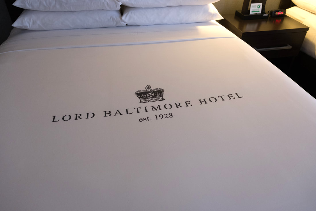 Best beds at Lord Baltimore Hotel