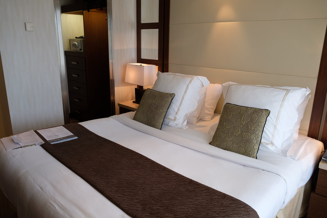 Master Bedroom in Royal Suite on Celebrity Cruises