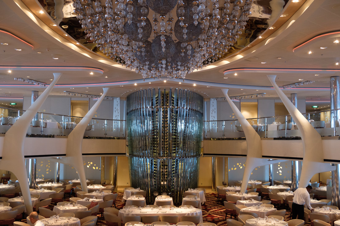 Dining room on Celebrity Cruises