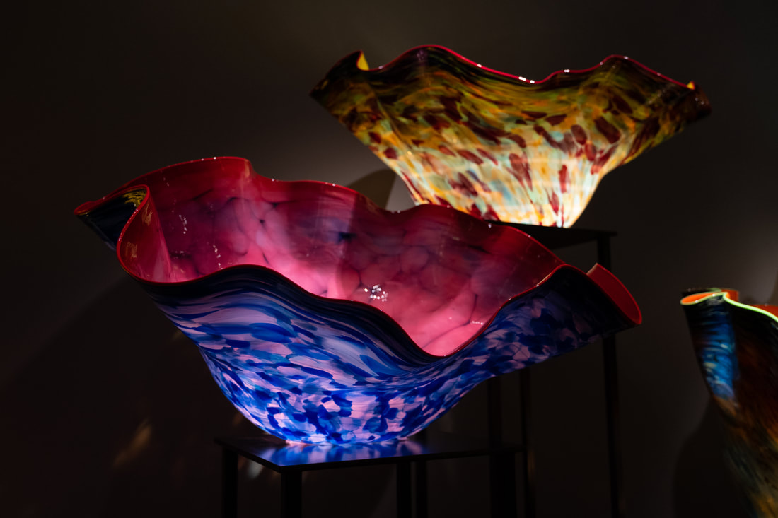 Glass for Sale at Chihuly Gardens in Seattle