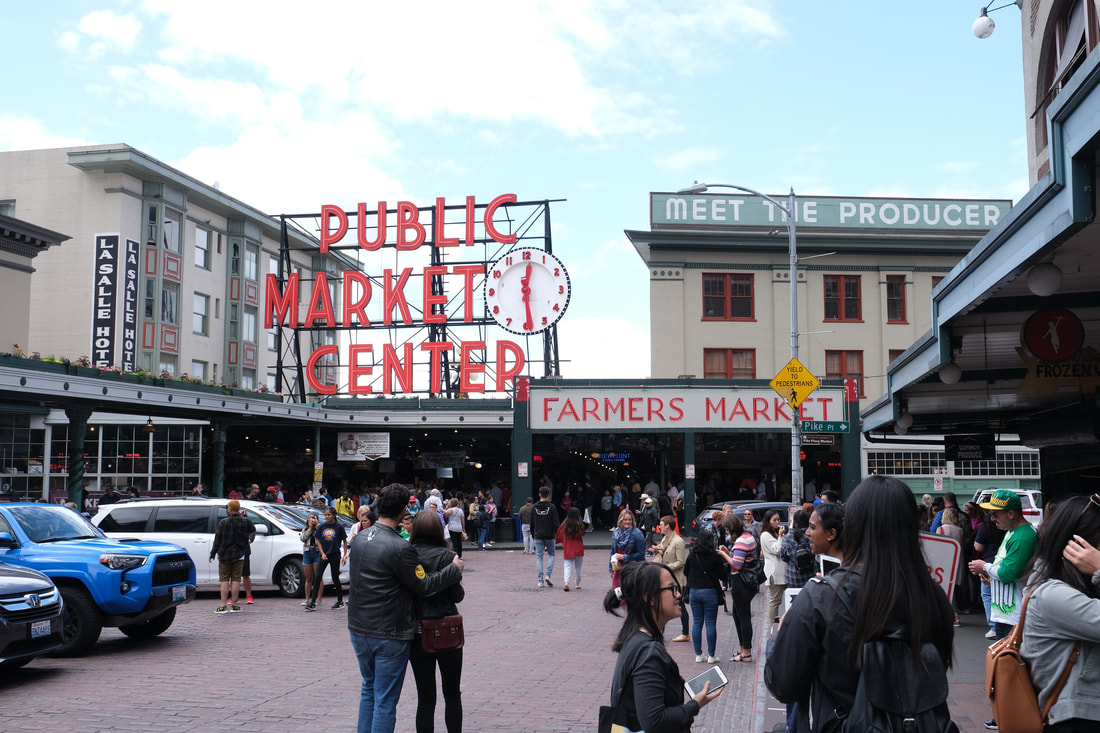Public Market Center in Seattle