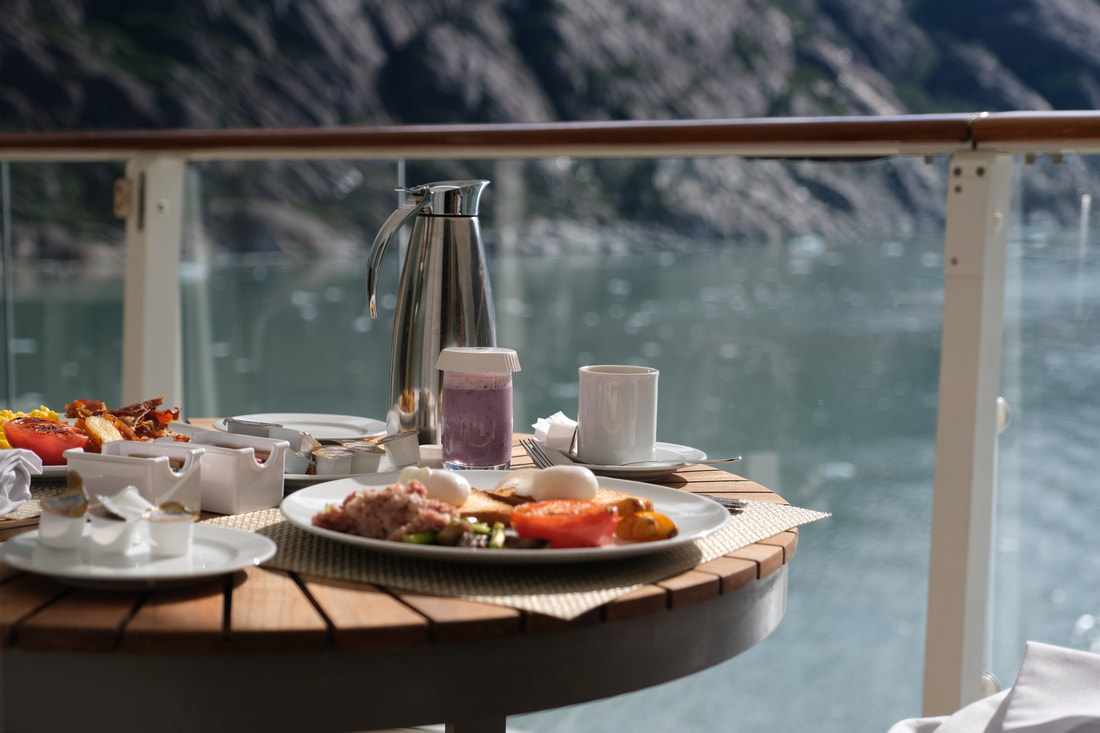 Breakfast on Balcony Celebrity Cruises