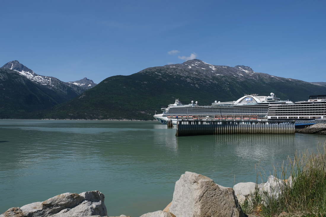 Princess Cruises in Skagway Alaska