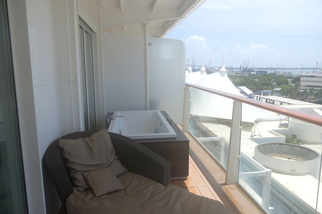 Balcony in Royal Suite on Celebrity Cruises