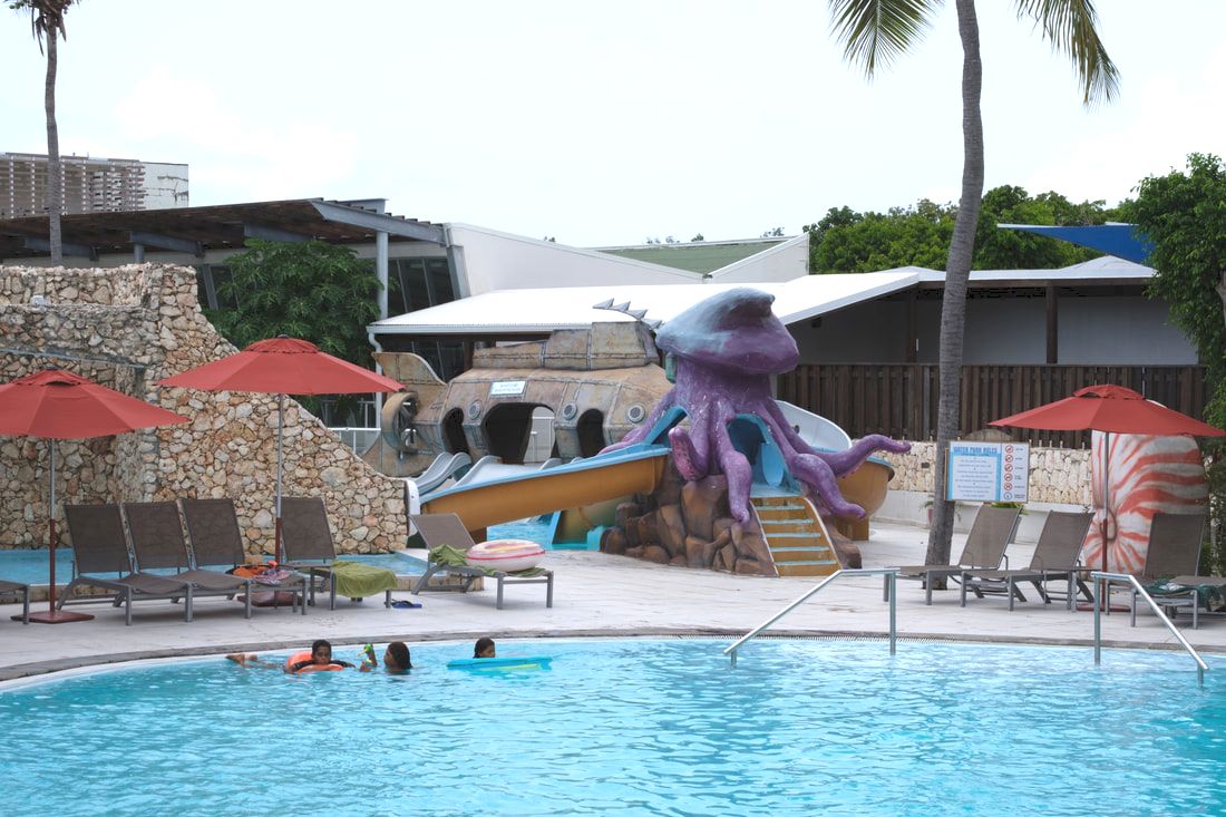 Aqua Park for Kids at Sonesta Maho Beach Resort