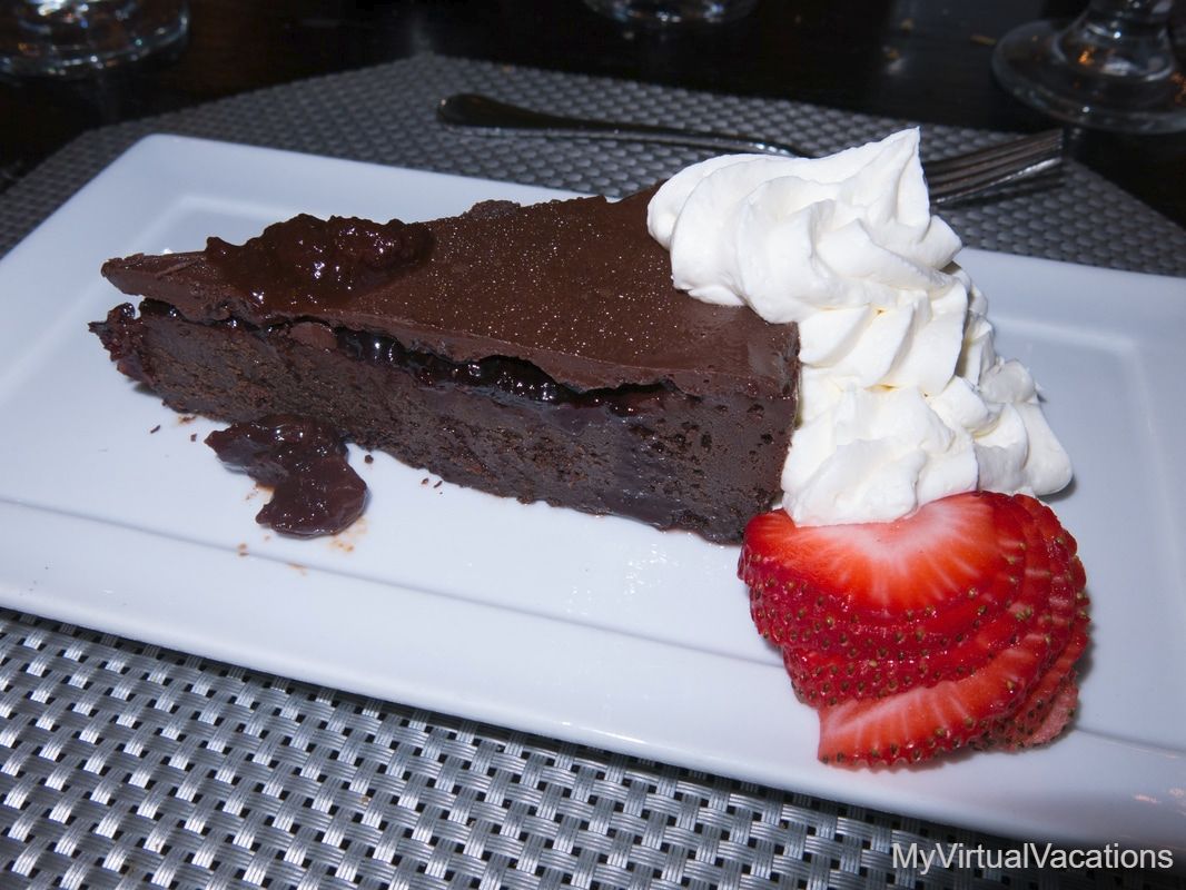 Flourless Chocolate Torte at The French Kitchen