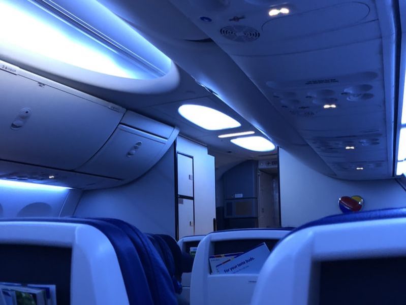 Southwest Airlines 737-800 Interior