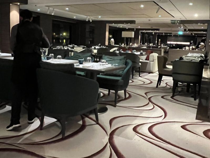 Evrima Ritz-Carlton Yacht Dining Room