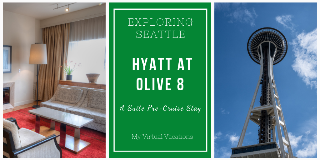 Review of our stay at Hyatt at Olive 8 in Seattle. Explore a Governor Suite, fantastic location, and tips and hints why it's perfect for families. #Hyatt #Seattle #travel 