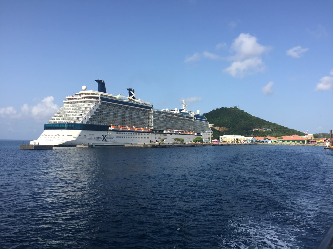 Celebrity Equinox in St. Thomas for a fishing excursion