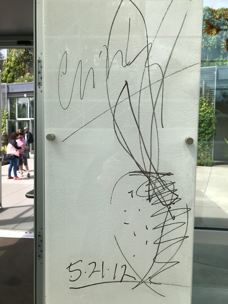 Dale Chihuly's signature