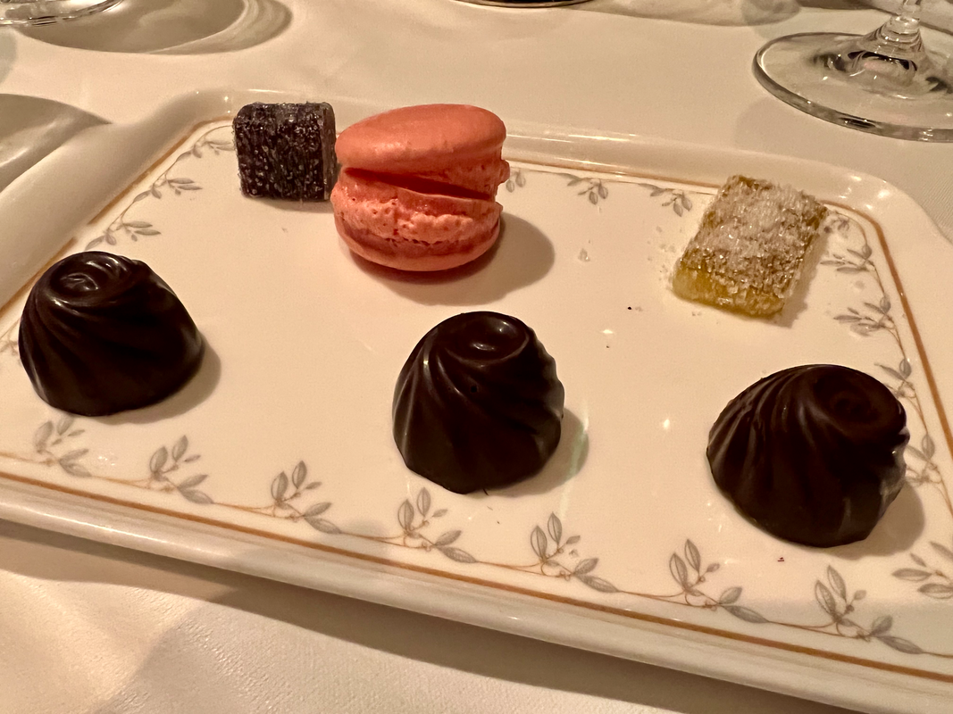 Desserts at Murano