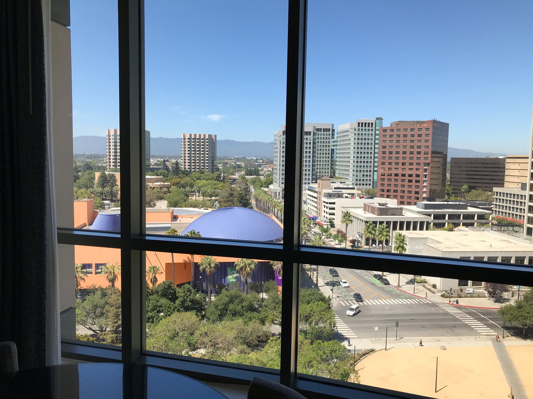 Daytime view from South Tower in Fairmont San Jose