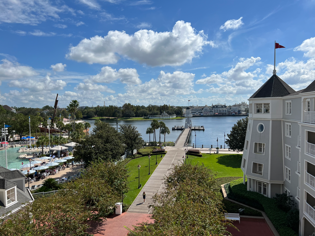 Water view at Disney Yacht Club