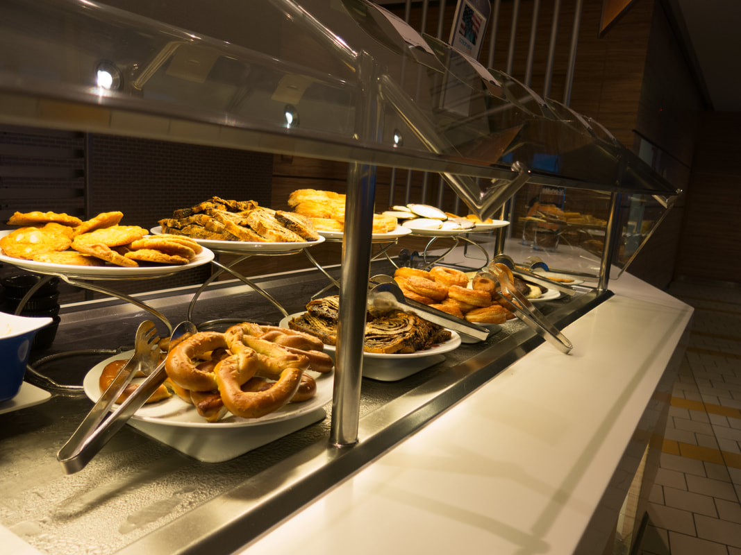 Pastries at Oceanview Cafe on Celebrity Cruises