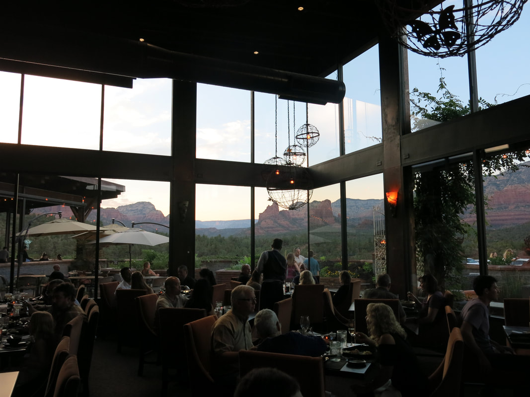 View inside Mariposa Latin Inspired Grill in Sedona, Arizona