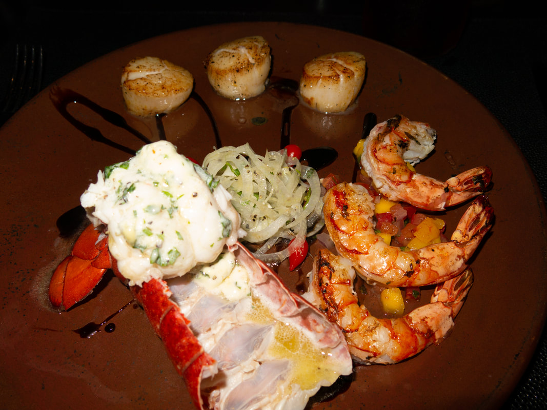 Seafood at Mariposa Latin Inspired Grill in Sedona, Arizona