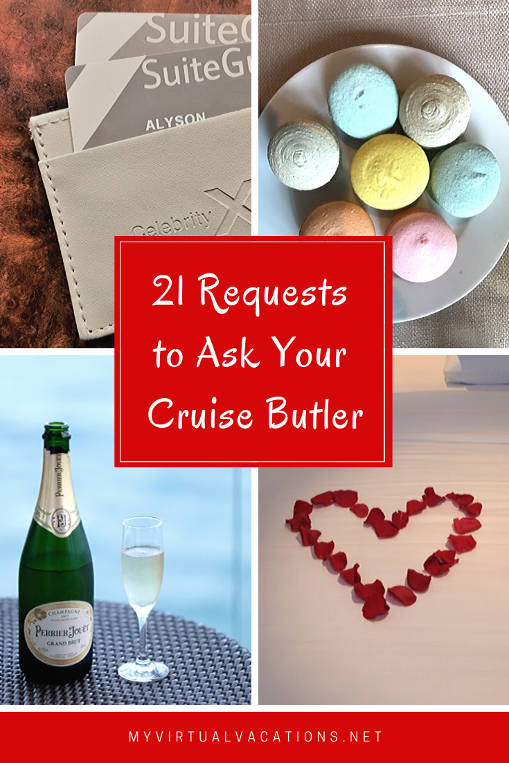 21 Requests to Ask Your Cruise Butler