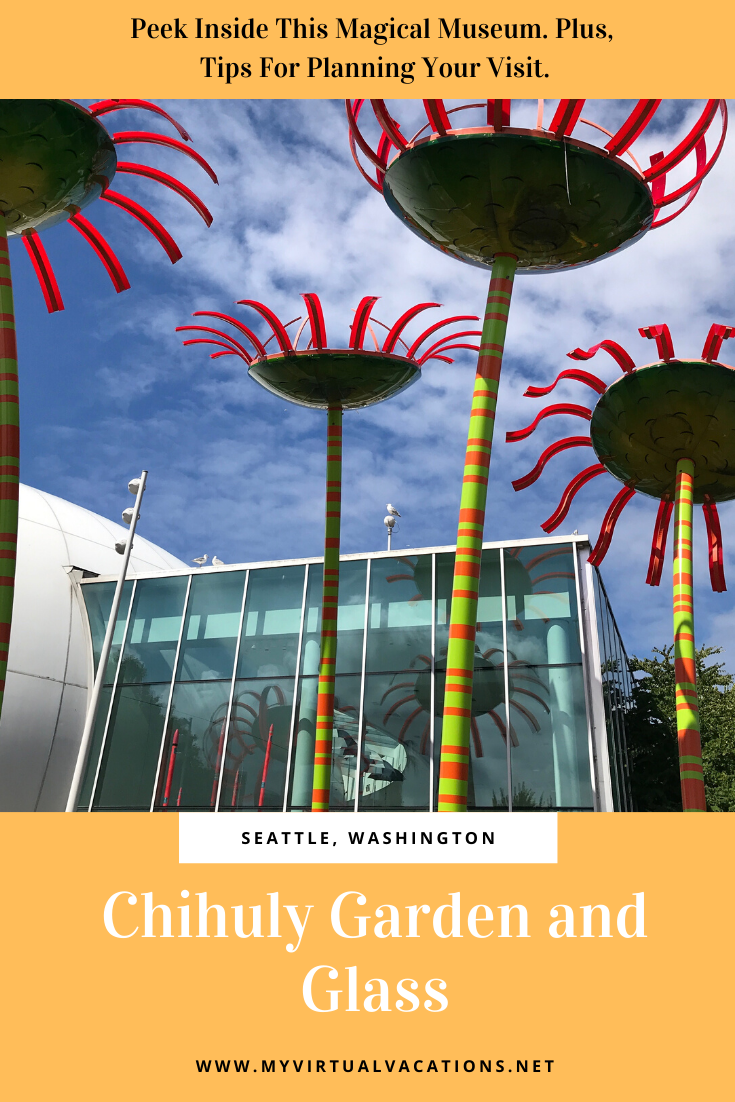Visit Chihuly Garden and Glass in Seattle Washington for a spectacular experience for the whole family. Peek inside the museum plus learn my tips for planning your visit!