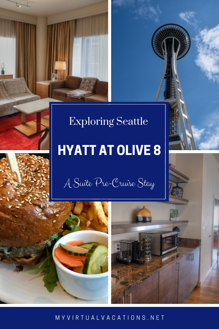 Review of Hyatt at Olive 8 in Seattle. Explore a Governor Suite, fantastic location, and tips and hints why it's perfect for families. #Hyatt #Seattle #travel 