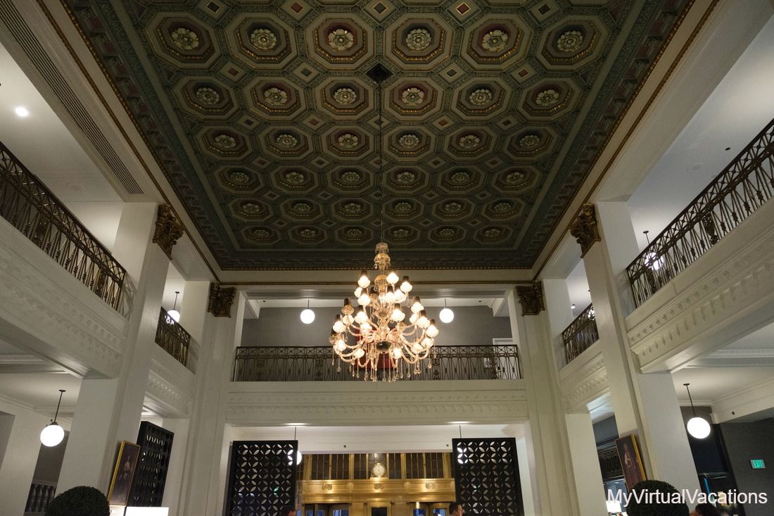 Lobby of Lord Baltimore Hotel