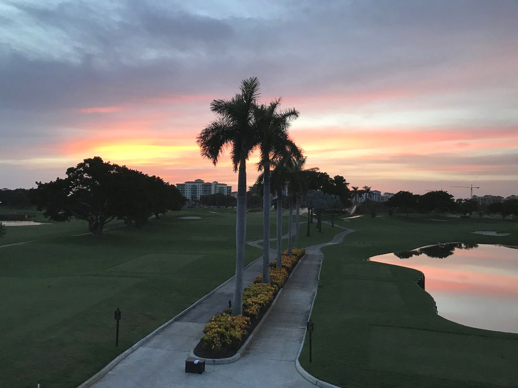 Golf course view at 501 East at Boca Raton Resort