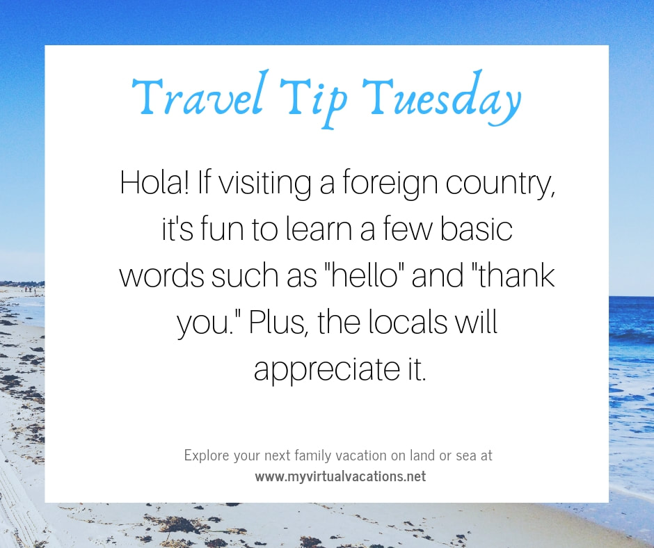 Best travel tip - Visiting a foreign country